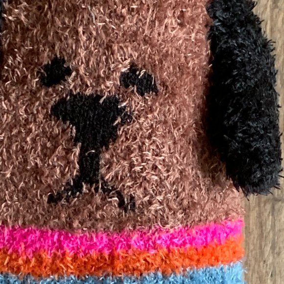 ⭐️HOST PICK⭐️ Plush Over-the-knee Furry Puppy Socks-NWT - Picture 12 of 15